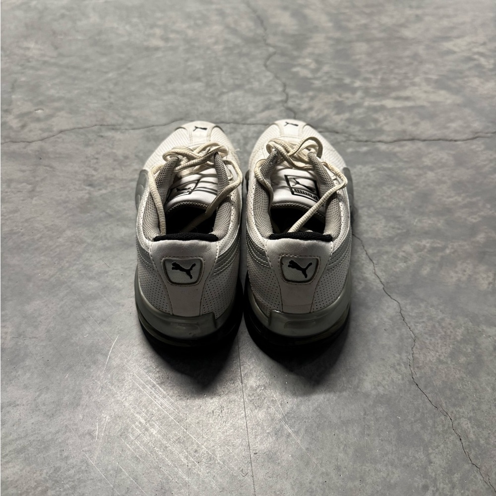 Vintage Puma women's White and Gray Sneakers - Picture 5 of 7